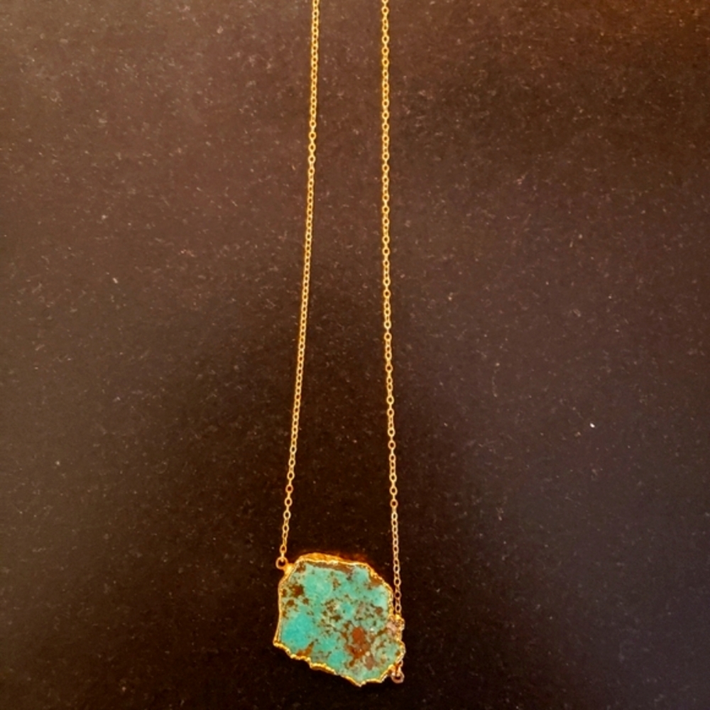 14k Gold Fill & Turquoise Necklace